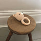 Natural Cotton Animal Rattle