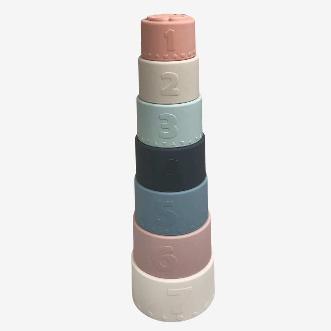 Silicone Stacking Cups