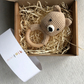 Natural Cotton Animal Rattle