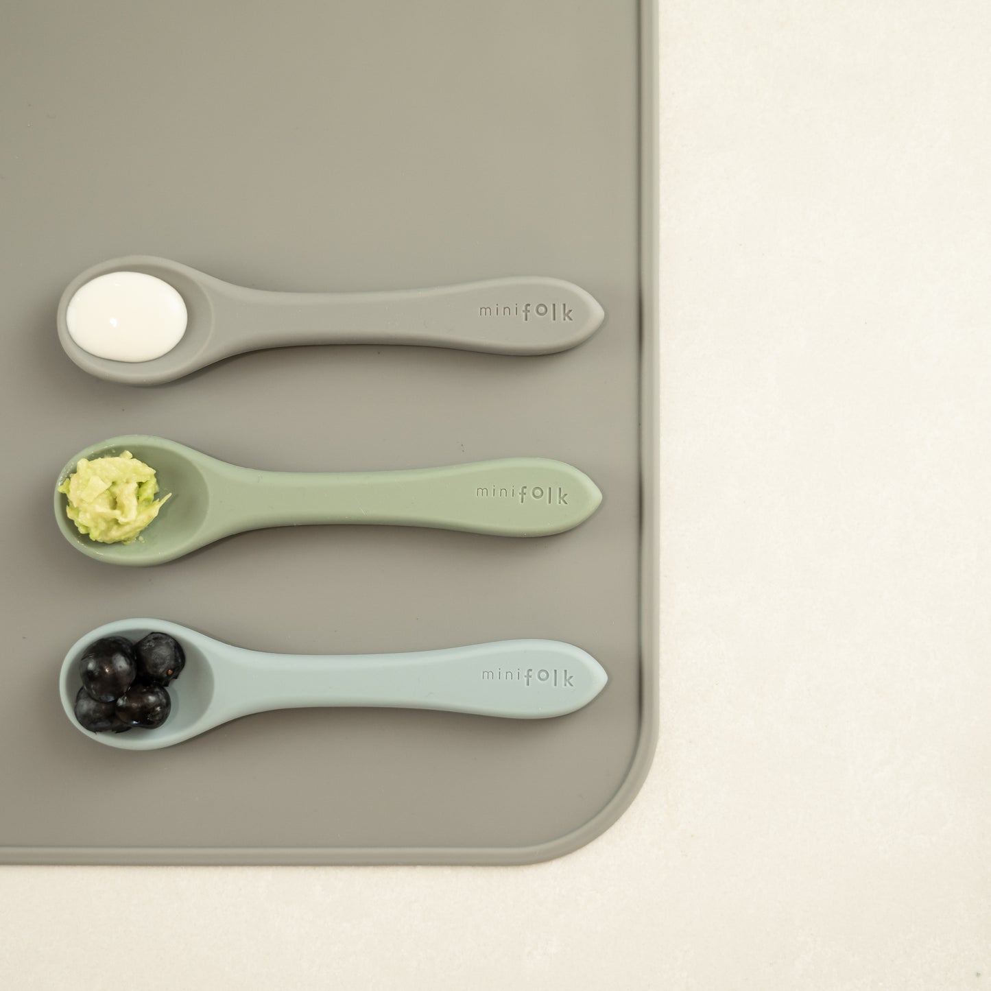 Set of Silicone Feeding Spoons