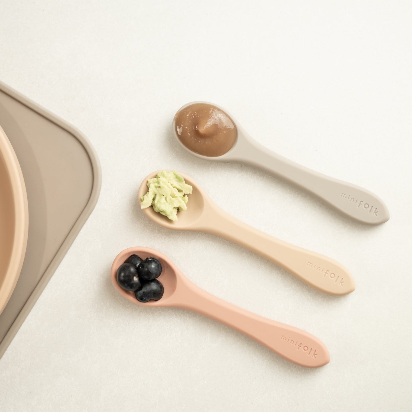 Set of Silicone Feeding Spoons